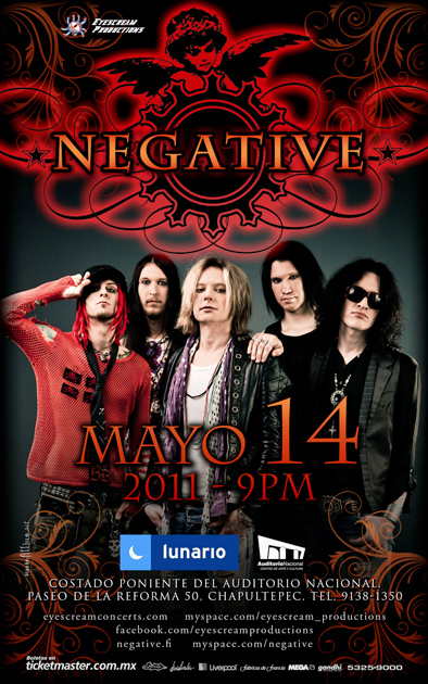 Gana 1 de los 2 boletos que regalaremos para el show de Negative gana-1-de-los-2-boletos-que-regalaremos-para-el-show-de-negative