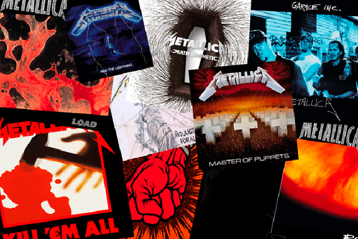 METALLICA. TOP 3 Metallica-discos