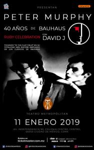 Peter Murphy @ Teatro Metropolitan