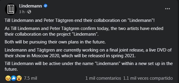 peter-tgtgren-y-till-lindemann-se-separan-noticias-sin-categoria